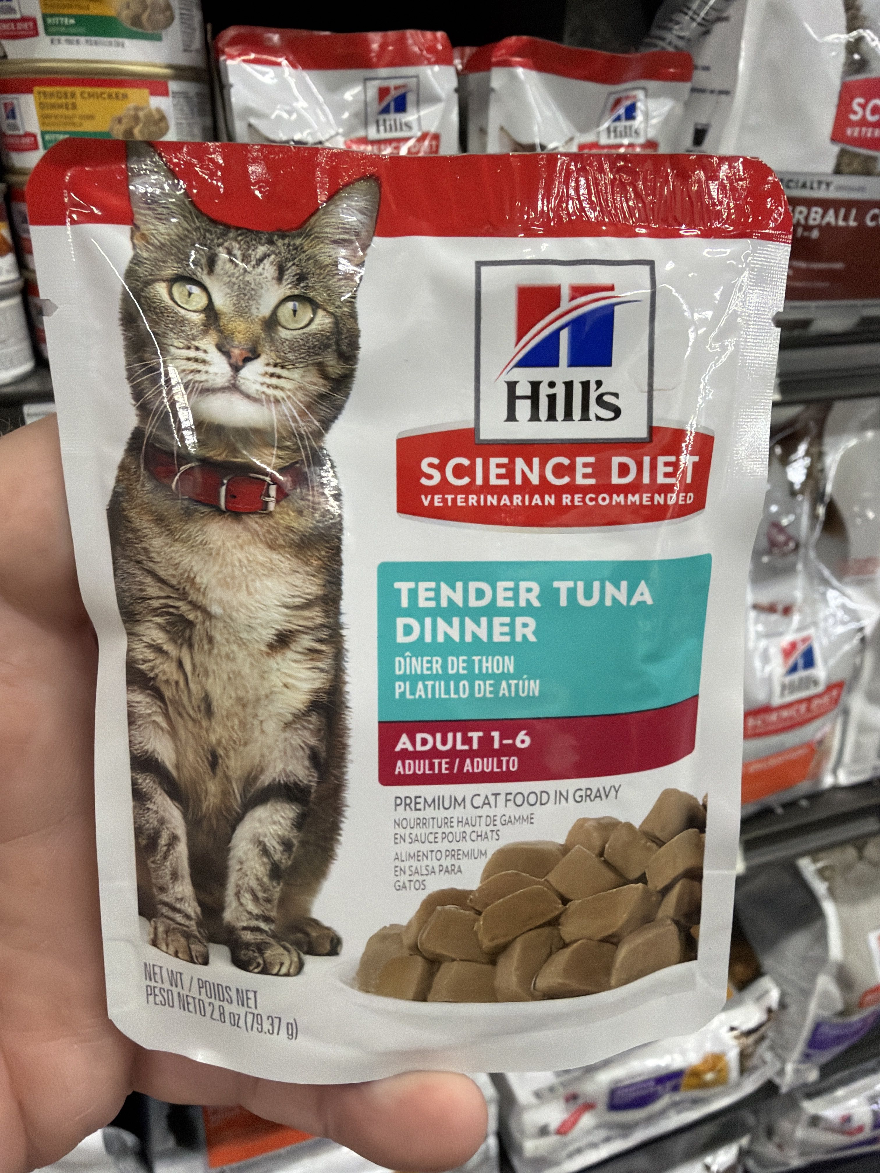 Hill's Science Diet Tender Tuna Dinner, front of the package