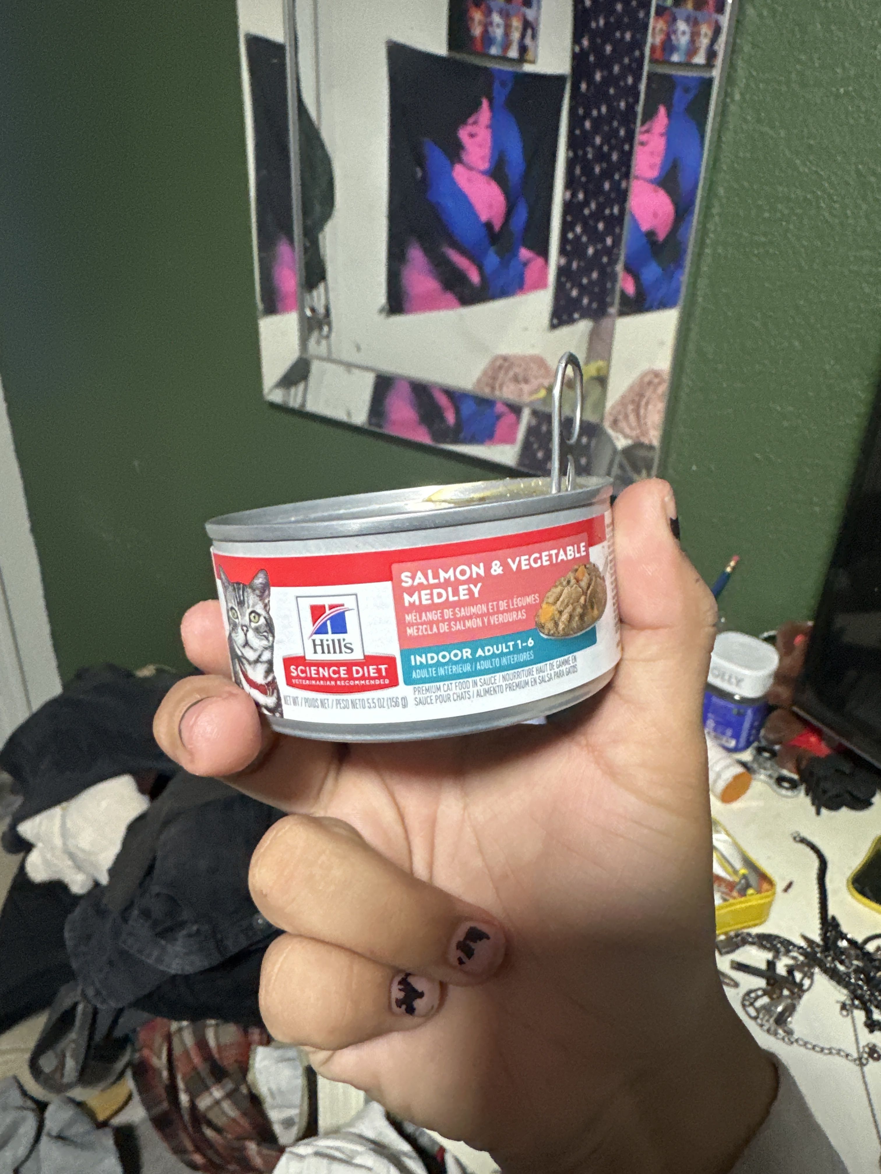 Hill's Science Diet Salmon & Vegetable Medley, front of the package