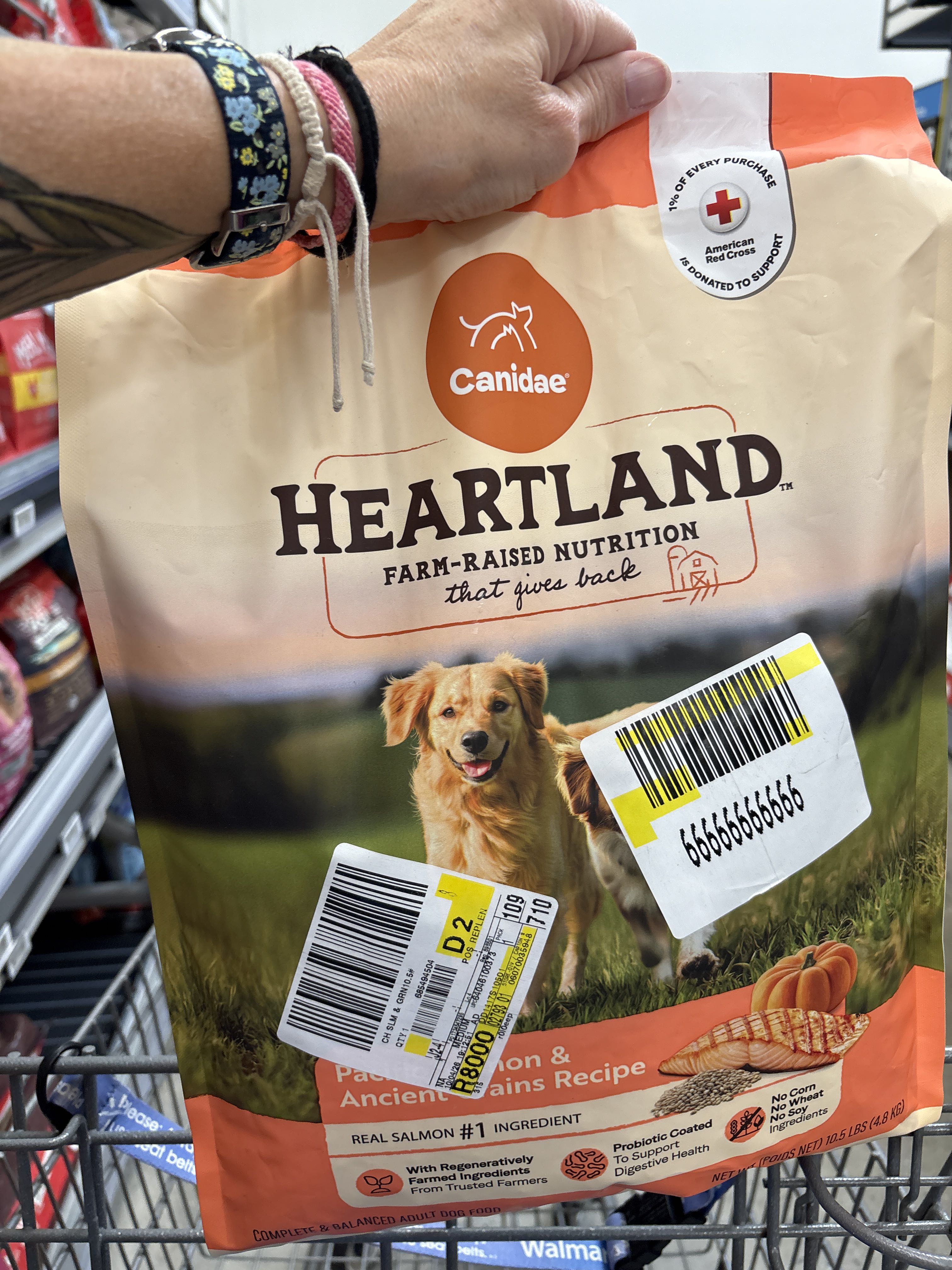 Canidae Heartland Pacific Salmon & Ancient Grains Recipe, front of the package
