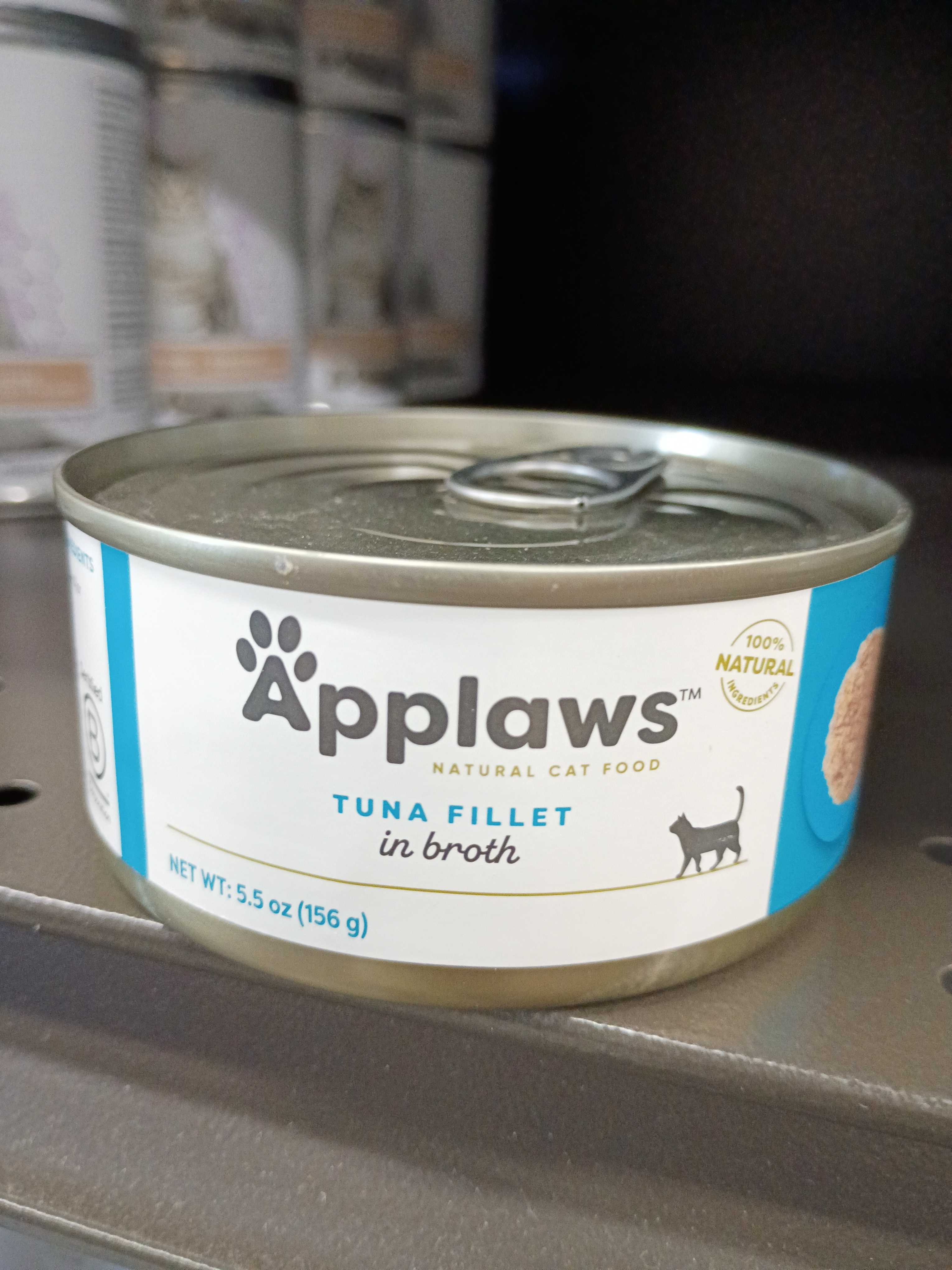 Applaws Tuna Fillet in Broth, front of the package