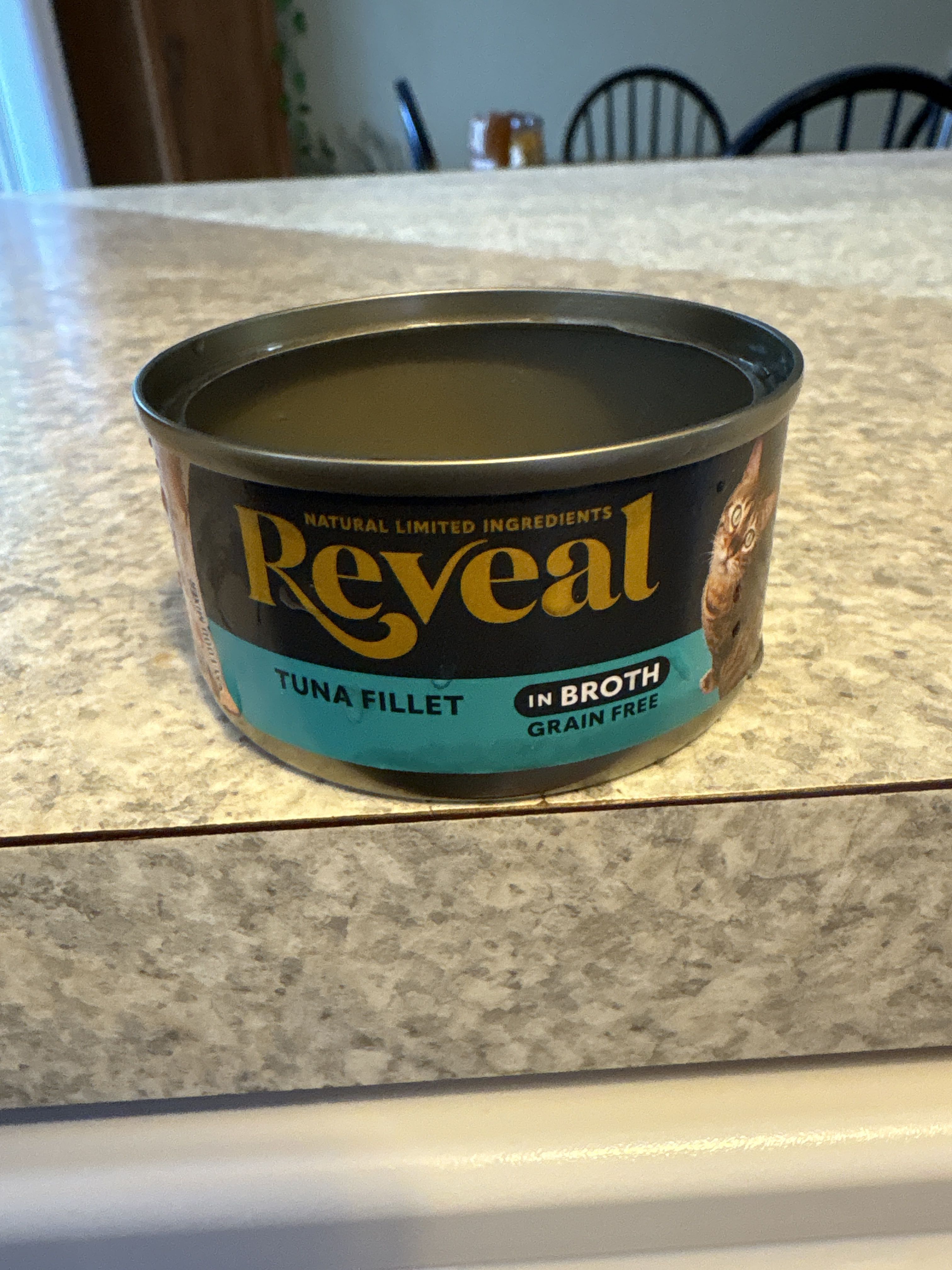 Reveal Tuna Fillet in Broth, Grain Free, front of the package